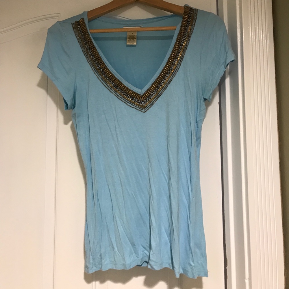Cache blue tank